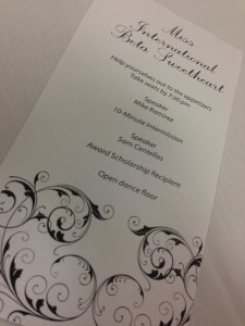 WMU Event Program